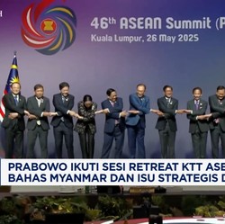Video: Prabowo Ikuti Retreat KTT ASEAN, Bahas Myanmar-Isu Strategis