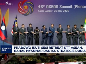 Video: Prabowo Ikuti Retreat KTT ASEAN, Bahas Myanmar-Isu Strategis