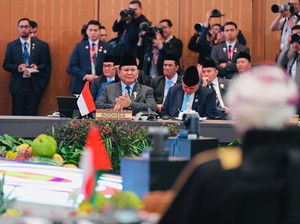 Prabowo Dorong Industri Halal-Proteksi Pekerja Migran di KTT ASEAN GCC
