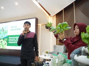 Pusri Beri Edukasi Ketahanan Pangan Lewat Urban Farming