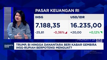 Video: Trump, BI dan Danantara Beri Kabar Baik, IHSG & Rupiah Menguat