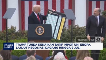 Video: Lanjut Negosiasi, Trump Tunda Kenaikan Tarif Impor Uni Eropa