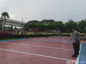 506 Polisi Diterjunkan Amankan Misa Kenaikan Isa Almasih di Palembang