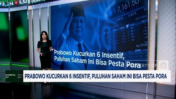 Video: Prabowo Kucurkan 6 Insentif, Puluhan Saham Ini Bisa Pesta Pora