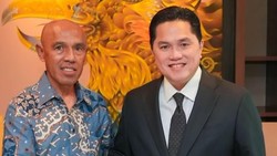 Erick Thohir Bertemu Simon Tahamata, Titip Harapan Ini