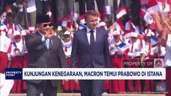 Video: Kunjungan Kenegaraan, Macron Temui Prabowo di Istana