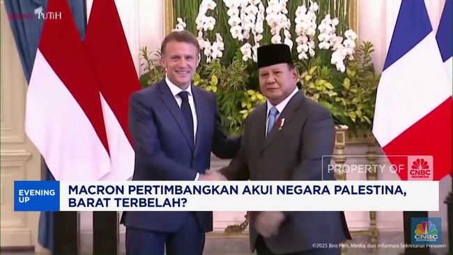 Video: Macron Pertimbangkan Akui Negara Palestina, Barat Terbelah?