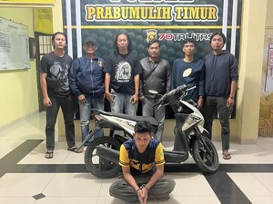 Gelapkan Motor Teman, Petani di Prabumulih Ditangkap Polisi