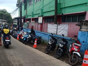 PKL-Parkir Liar di Pasar Ciluar Bogor Ditertibkan