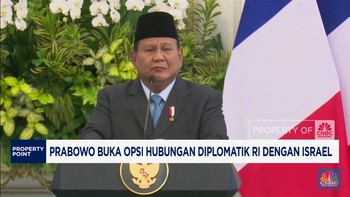 Video: Prabowo Buka Opsi Hubungan Diplomatik RI-Israel, Ada Syaratnya!