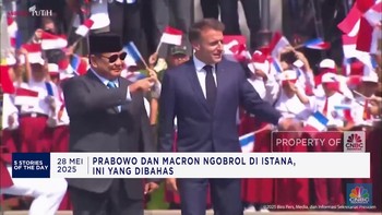 Video: Prabowo dan Macron Ngobrol di Istana - Harga Batu Bara Melesat