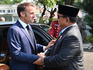 Usai Bertemu di Istana, Prabowo Undang Macron ke Hambalang