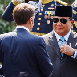 Prabowo dan Macron Ngobrol di Istana, Ini yang Dibahas