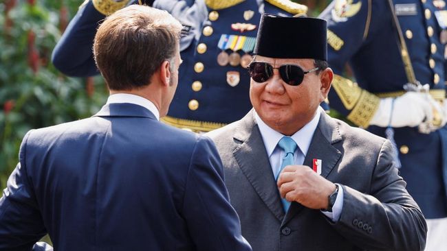 Prabowo dan Macron Ngobrol di Istana, Ini yang Dibahas