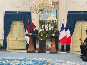 Prabowo Tegaskan RI-Prancis Sepakat Dukung Two-State Solution Palestina