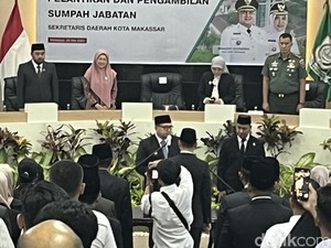 Andi Zulkifly Resmi Dilantik Jadi Sekda Makassar Definitif