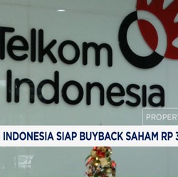 Video: TLKM Siap Eksekusi Buyback Saham Rp 3 Triliun