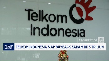 Video: TLKM Siap Eksekusi Buyback Saham Rp 3 Triliun