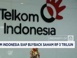 Video: TLKM Siap Eksekusi Buyback Saham Rp 3 Triliun