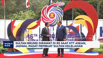 Video: Sultan Brunei Dirawat di RS Kuala Lumpur Saat KTT ASEAN