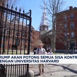 Video: Trump Akan Potong Sisa Kontrak Federal Dengan Harvard
