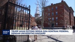 Video: Trump Akan Potong Sisa Kontrak Federal Dengan Harvard