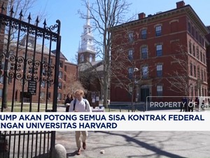 Video: Trump Akan Potong Sisa Kontrak Federal Dengan Harvard