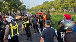 5 Fakta Pelaku Curanmor Dikejar Warga Berujung Tercebur ke Selokan