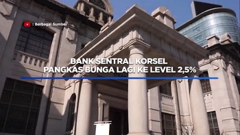 Bank Sentral Korsel Pangkas Bunga Lagi ke Level 2,5%