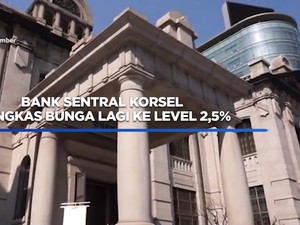 Bank Sentral Korsel Pangkas Bunga Lagi ke Level 2,5%