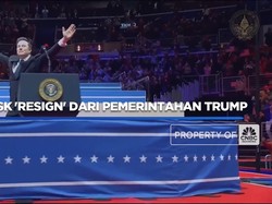 Elon Musk 'Resign' dari Pemerintahan Trump