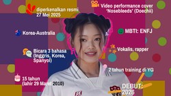 Profil Evelli, Member Girlband Baru YG Entertainment