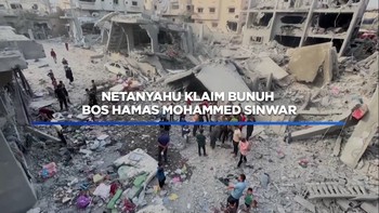 Netanyahu Klaim Bunuh Bos Hamas Mohammed Sinwar