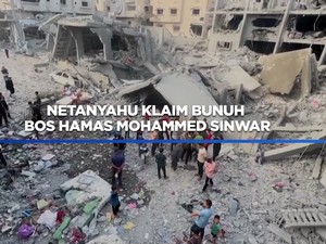 Netanyahu Klaim Bunuh Bos Hamas Mohammed Sinwar