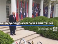 Pengadilan Dagang AS Blokir Tarif Trump