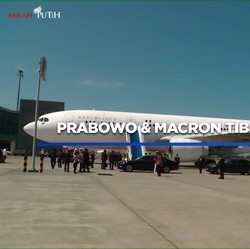 Prabowo & Macron Tiba di Yogyakarta