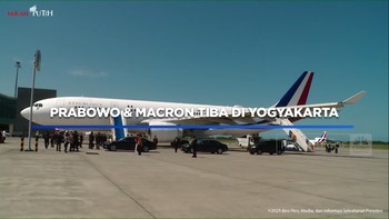 Prabowo & Macron Tiba di Yogyakarta