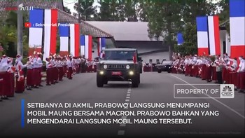 Prabowo Sopiri Macron Naik Maung Di Akmil Magelang