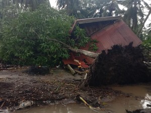 Puluhan Rumah di Banyuasin Rusak Akibat Angin Puting Beliung