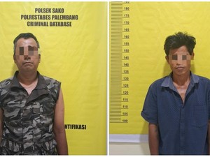 2 Pria Palembang Ditangkap gegara Curi Motor Remaja yang Sedang Tawuran