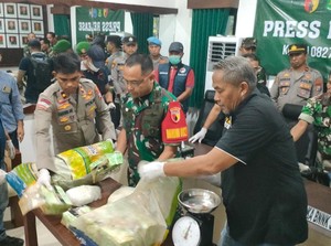 35 Paket dalam Drum Besi Temuan Nelayan Masalembu Dipastikan Sabu