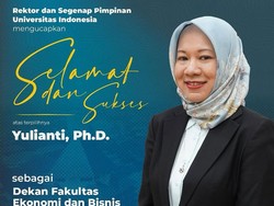 Sejarah Baru di FEB UI, Yulianti Jadi Perempuan Pertama Duduki Kursi Dekan Sejarah Baru di FEB UI, Yulianti Jadi Perempuan Pertama Duduki Kursi Dekan