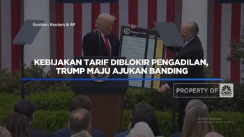 Video: Kebijakan Tarif Diblokir Pengadilan, Trump Maju Ajukan Banding
