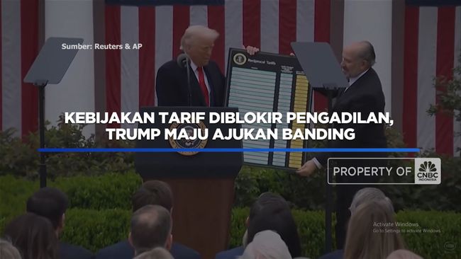 Video: Kebijakan Tarif Diblokir Pengadilan, Trump Maju Ajukan Banding