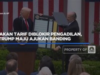 Video: Kebijakan Tarif Diblokir Pengadilan, Trump Maju Ajukan Banding