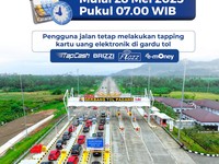 Asyik! Tol Pertama di Padang Resmi Dibuka dan Masih Gratis