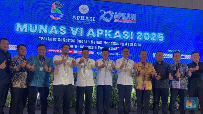 Bupati Lahat Bursah Zarnubi Terpilih Jadi Ketua Umum APKASI 2025-2030