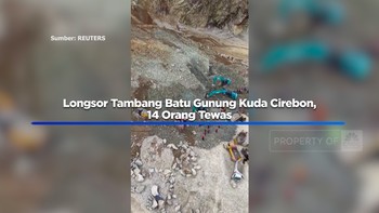 Video: Longsor Tambang Batu Gunung Kuda Cirebon, 14 Orang Tewas