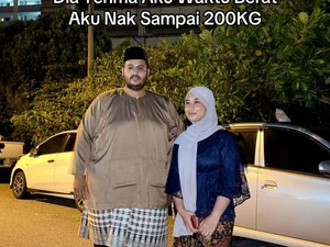 Cinta Tak Pandang Fisik, Wanita Dampingi Pria Berat 200 Kg Diet, Ini Ending-nya