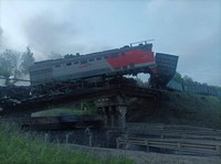 Jembatan Rusia Meledak Jelang Perundingan Damai, 7 Orang Tewas
